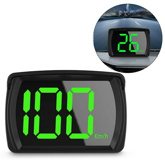 Hud Gps Head Up Display Speedometer Odometer Car Digital Speed Mph Universal