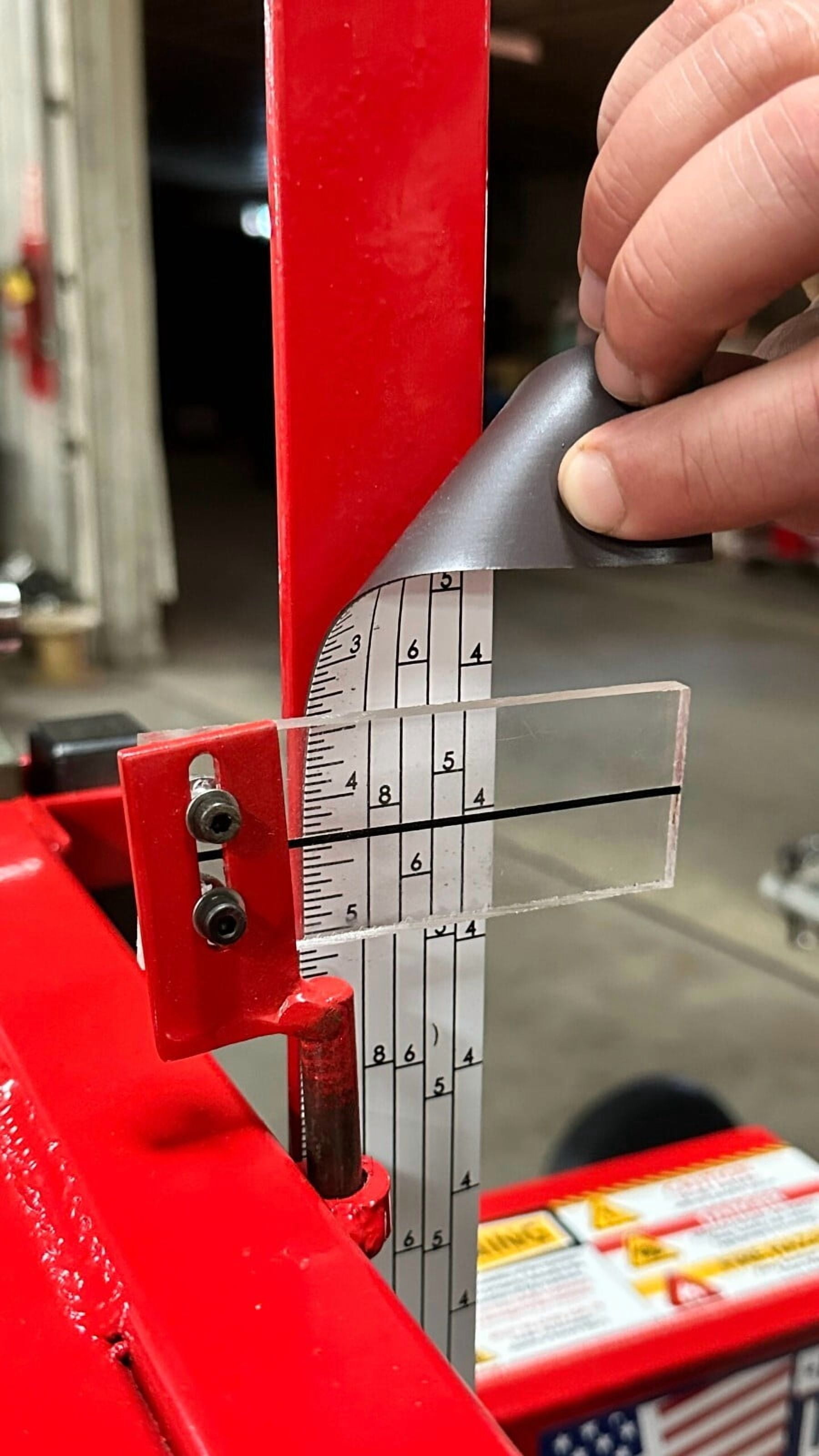 Mill Table With Ruler Hud-Son Universal sawmill magnetic quarter scale mill ruler measures up ...