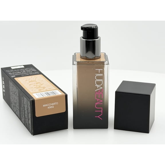 Huda Beauty #FauxFilter Luminous Matte Full Coverage Liquid Foundation, Macchiato 400G, 1.18 fl oz
