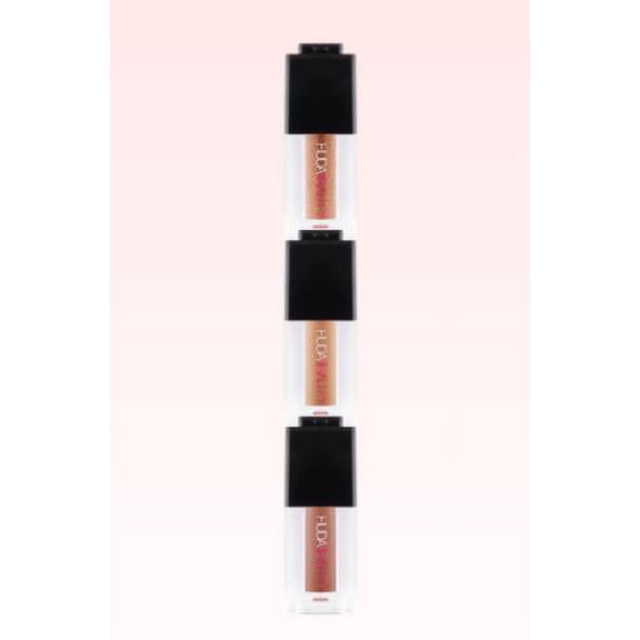 Huda Beauty Mini Matte & Metal Melted Shadows - Warm Browns