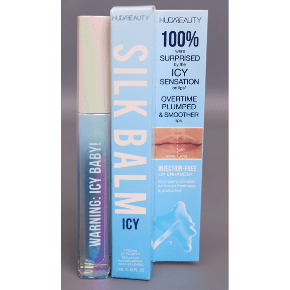 Huda Beauty Refreshingly Icy Plumping Silk Lip Balm - Frost