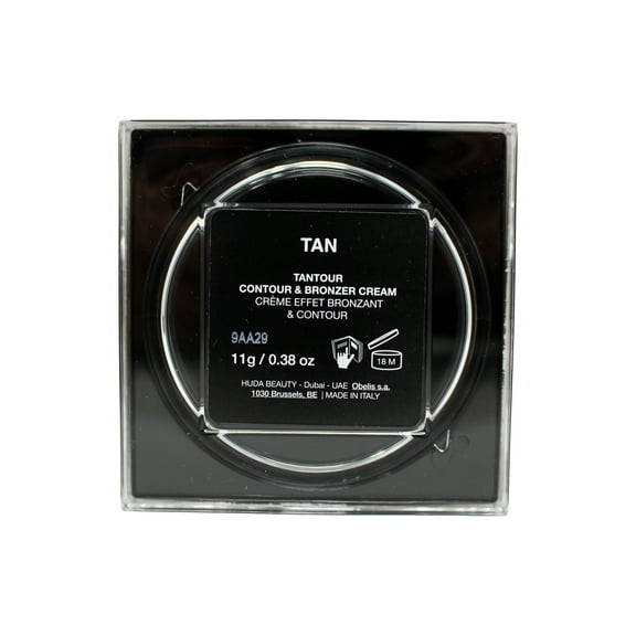 Huda Beauty Tantour Contour & Bronzer Cream Tan 0.38 Ounces