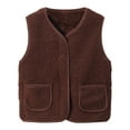 thumbnail image 1 of Hudaneo Baby Fleece Vest Zip Up Soft Warm Sleeveless Coat for Winter Daily Wear, 12M-8Y, 1 of 3