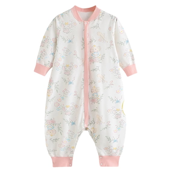 Hudaneo Newborn Boy Clothes 6T Baby One Piece Jumpsuit Romper Bodysuit Long Sleeve Button Crew Neck Newborn Fall Winter Wear