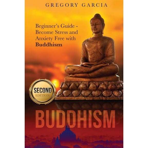 Huddhism Buddhism: Beginner's Guide - Become Stress and Anxiety Free with Buddhism (Buddhism, Mindfulness, Meditation, Chakras, Y, Book 1, (Paperback)