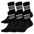 thumbnail image 1 of Huddle Unisex Socks Polyester Black 2.5-5 Uk, 1 of 3
