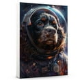 thumbnail image 1 of Hudo Briard Dog on Space Poster Art - Briard Dog Canvas Wall Art - Room Wall Decor - Inspirational Gifts For Women, 1 of 5