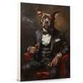thumbnail image 1 of Hudo Cirnecodell Painting Gentleman Style on Canvas, Cirnecodell Vintage Costume Style Animals Posters For Home Decorations, Living Room, Bathroom Decor, 1 of 5