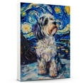 thumbnail image 1 of Hudo Dog Christmas Canvas Wall Art, Havanese Dog Wall Art Prints Dogs Hanging Wall Pictures Decoration for Holiday Living Room Bedroom Bathroom, 1 of 5