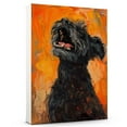 thumbnail image 1 of Hudo Funny Scream Affenpinscher Dog Poster Wall Art Decor Affenpinscher Dog Canvas Wall Art - Room Decor - Gifts For Women, 1 of 5