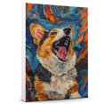 thumbnail image 1 of Hudo Funny Scream Pembroke Welsh Corgi Dog Poster Wall Art Decor Pembroke Welsh Corgi Dog Canvas Wall Art - Kitchen Pictures Wall Decor - Dog Wall Pictures, 1 of 5