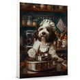 thumbnail image 1 of Hudo Polish Lowland Sheepdog Dog Chef Poster, Dog Chef Wall Art Decor for Kitchen Wall Home Office and Farmhouse Cottage Decorations, 1 of 5
