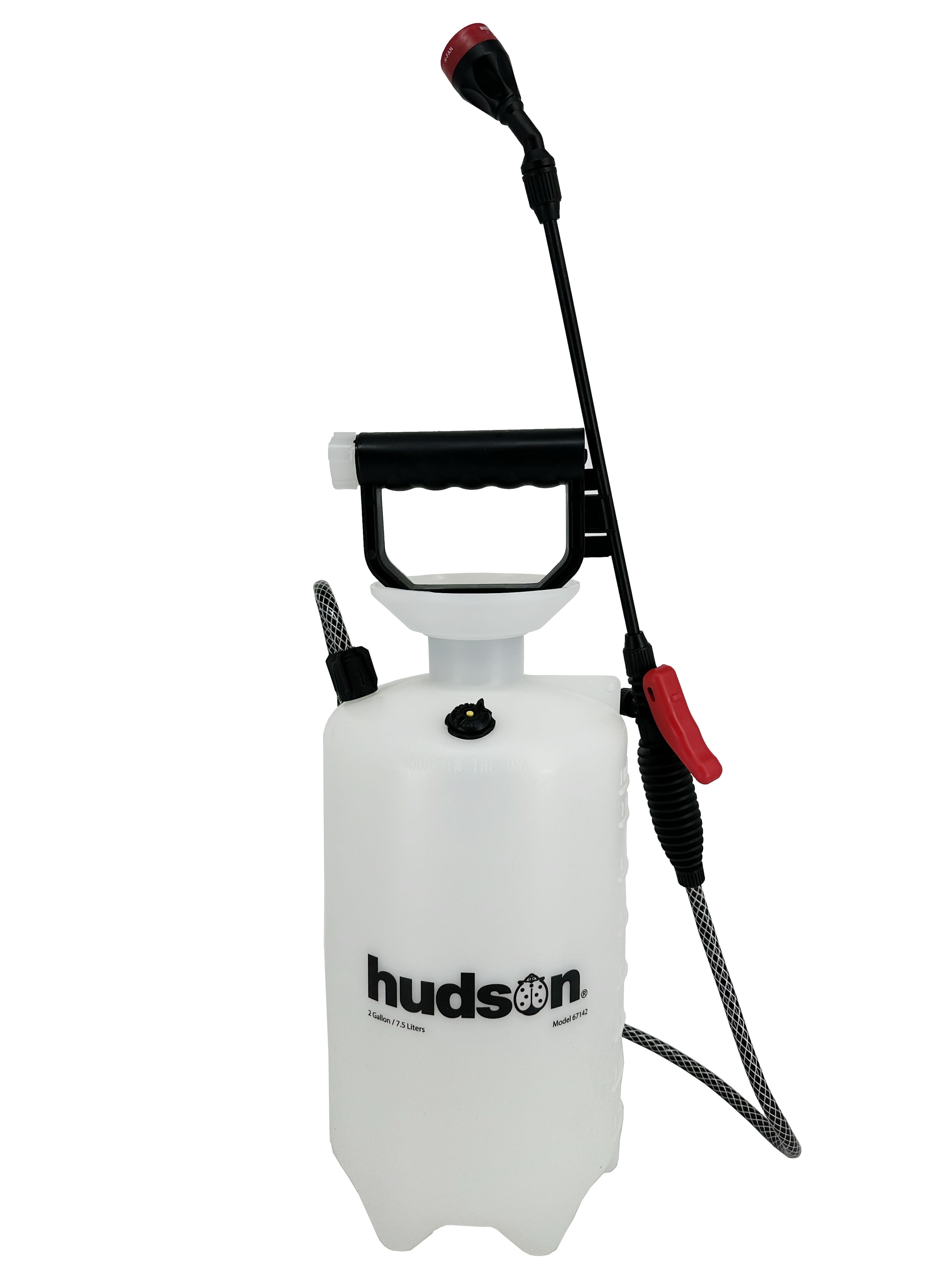 Hudson 2 Gallon Multi-Use Sprayer, Adjustable Nozzle, Translucent Tank ...