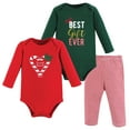 thumbnail image 1 of Hudson Baby 2 Cotton Bodysuits and Pant Set, Newborn- 24 Months, 1 of 5