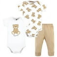 thumbnail image 1 of Hudson Baby 2 Cotton Short Sleeve Bodysuits and Pant Set, Preemie - 24 Months, 1 of 5