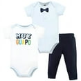 thumbnail image 1 of Hudson Baby 2 Cotton Short Sleeve Bodysuits and Pant Set, Preemie - 24 Months, 1 of 5