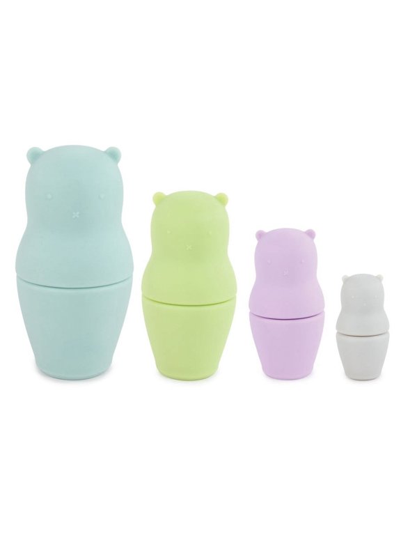 4pc Nesting Doll Set, Bear, One Size