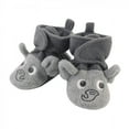 thumbnail image 1 of Hudson Baby Baby and Toddler Cozy Fleece Booties, Heather Gray Elephant, 12-18 Months, 1 of 7