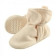 thumbnail image 1 of Hudson Baby Baby and Toddler Cozy Velour Booties, Cream, 18-24 Months, 1 of 2
