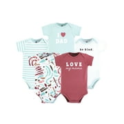 Hudson Baby Bodysuits, 5-Pack, Newborn-18 Months