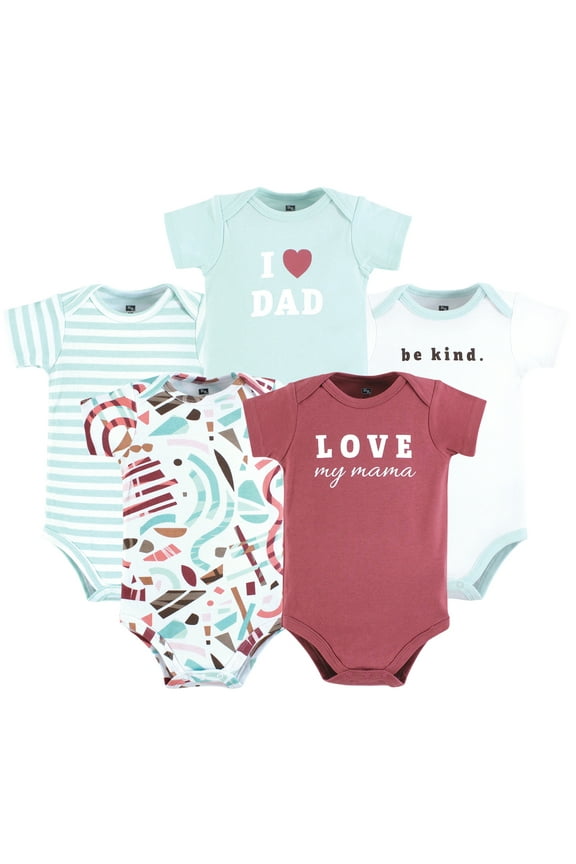 Bodysuits, 5-Pack, Newborn-18 Months