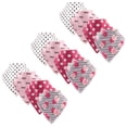 thumbnail image 1 of Hudson Baby Boy and Girl Cotton/Fleece Bandana Bib, 12 Pack, Bows, 1 of 1