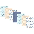 thumbnail image 1 of Hudson Baby Boys Cotton Flannel Burp Cloths 7-Pack, Pastel Dino, One Size, 1 of 6