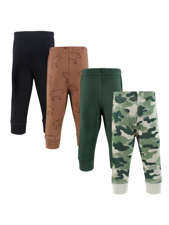 Boys Cotton Pants and Leggings, Camo, 2T