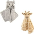 thumbnail image 1 of Hudson Baby Boys' Hooded Blanket & Security Blanket (Choose Your Color), 1 of 1