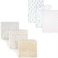 thumbnail image 1 of Hudson Baby Boys' Muslin Swaddle Blanket, 6-Pack, Choose Your Color, 1 of 1