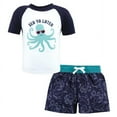 thumbnail image 1 of Hudson Baby Boys Swim Rashguard Set, Sea Octopus, 5T, 1 of 4