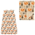 thumbnail image 1 of Hudson Baby Boys' and Girls' Plush Blanket and Wearable Jersey Cotton Sleeping Bag, Choose Your Color and Size, 1 of 1