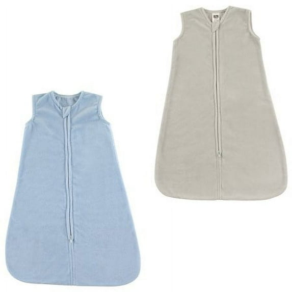 Hudson Baby Boys' and Girls Wearable Fleece Sleeping Bag, 2-Pack (Choose Your Color and Size)
