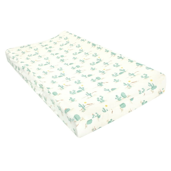 Hudson Baby Changing Pad Cover, Desert Cactus, One Size