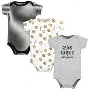 Hudson Baby Cotton Bodysuits, Leche Por Favor, Newborn