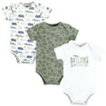 thumbnail image 1 of Hudson Baby Cotton Bodysuits, Wild Leaf Safari, 0-3 Months, 1 of 5