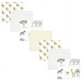 thumbnail image 1 of Hudson Baby Cotton Flannel Receiving Blankets Bundle, Neutral Safari World, One Size, 1 of 6