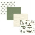 thumbnail image 1 of Hudson Baby Cotton Flannel Receiving Blankets, Going On Safari, One Size, 1 of 6