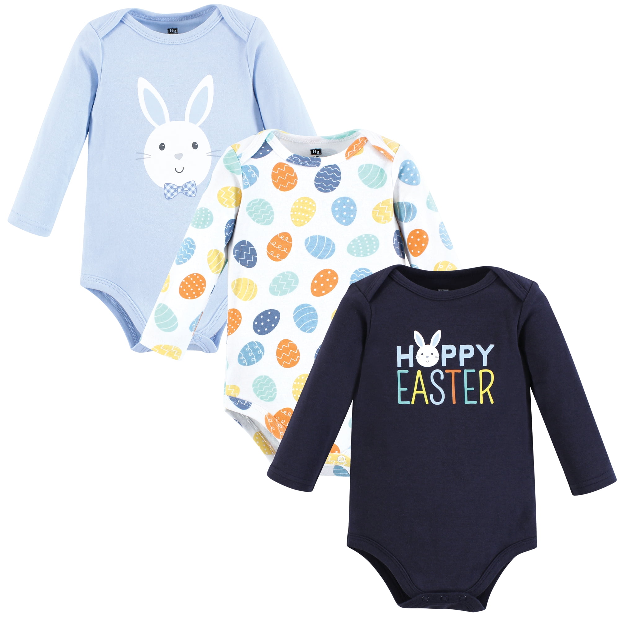 Hudson baby Unisex Baby Long Sleeve Cotton Bodysuits Set di t-Shirt, Unicorno Rosa, 6-9 Mesi Bimba