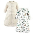 thumbnail image 1 of Hudson Baby Cotton Long-Sleeve Wearable Sleeping Bag, Sack, Blanket, Boy Dino World Long Sleeve, 3-9 Months, 1 of 4