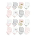 thumbnail image 1 of Hudson Baby Cotton Rich Baby Terry Socks 16-Pack, Pink Gray Elephant, 6-12 Months, 1 of 3