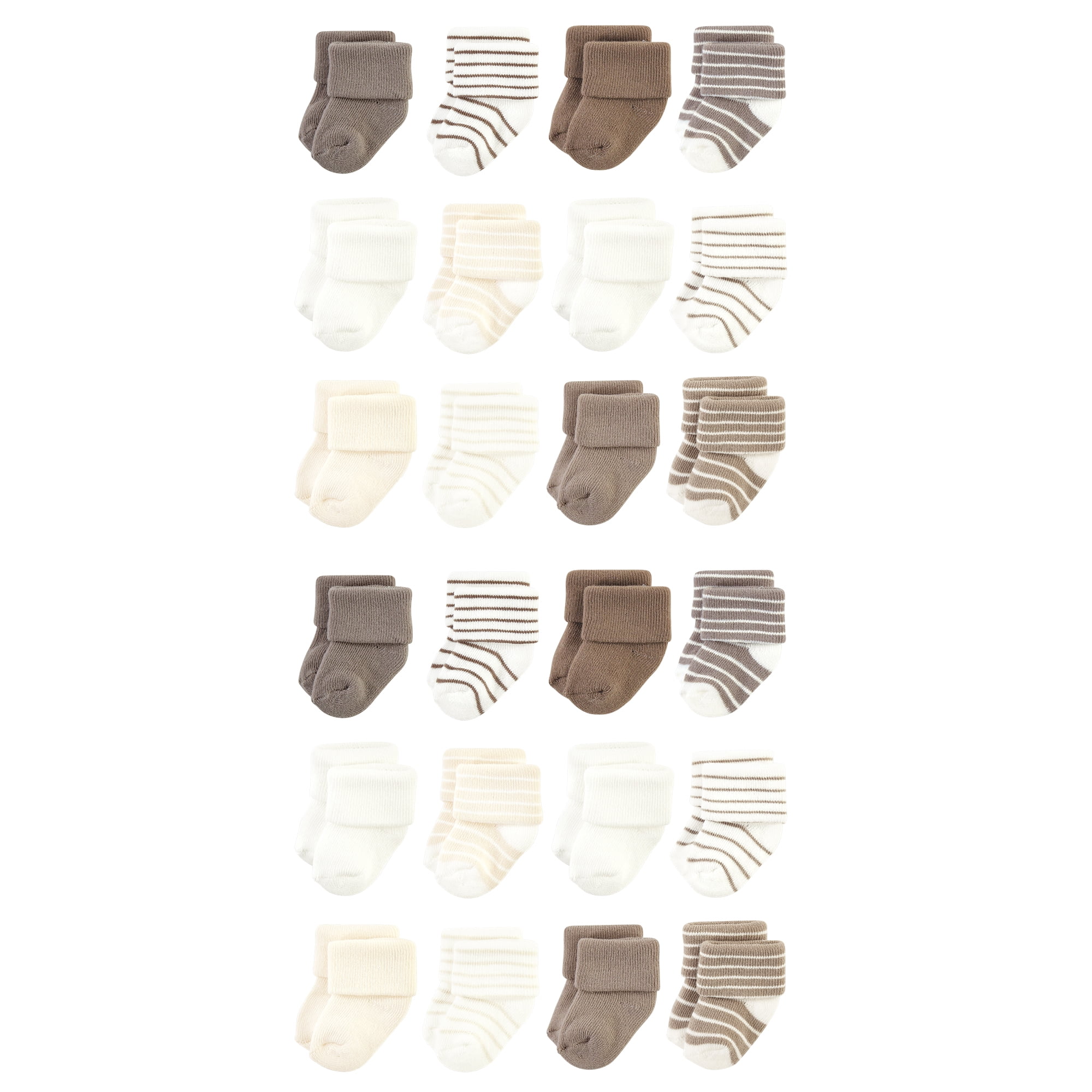 Hudson Baby Unisex Baby Cotton Rich Newborn and Terry Socks