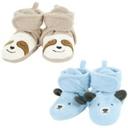 Hudson Baby Cozy Fleece Booties, Sloth Bear, 2 Toddler