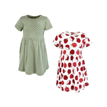 Hudson Baby Dress, 2-Pack, 18 Months- 5T