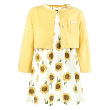 Hudson Baby Dress and Cardigan, Sizes 18 Months- 5T