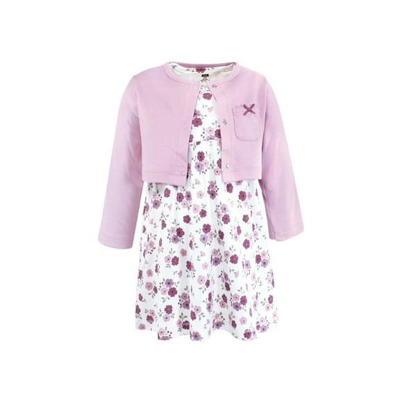 Hudson Baby Dress and Cardigan, Sizes 18 Months- 5T