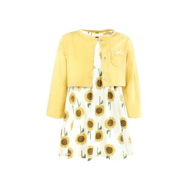 Hudson Baby Dress and Cardigan, Sizes 18 Months- 5T