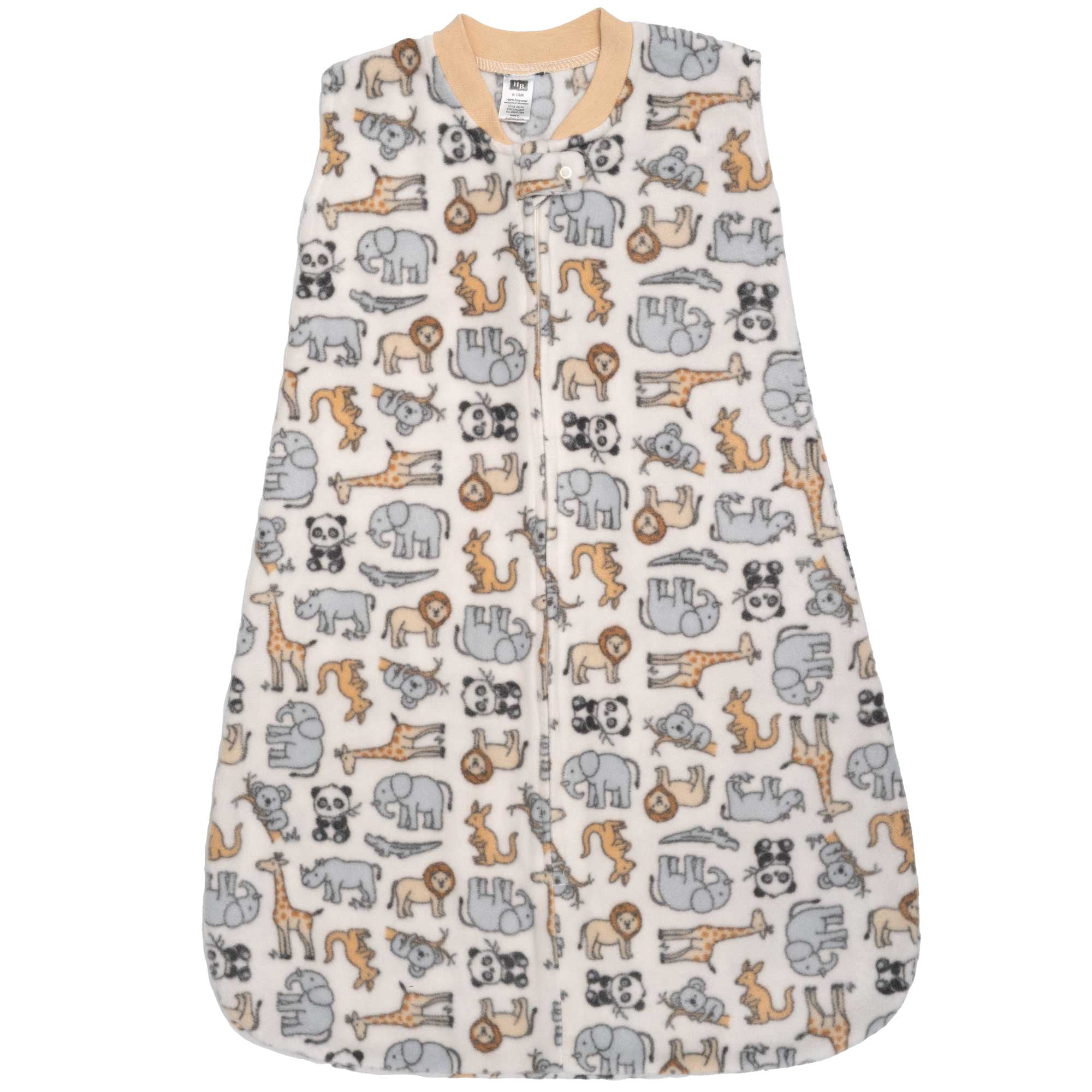 Hudson Baby Fleece Sleeping Bag, Sack, Blanket, Kangaroo Neutral, 6-12 Months