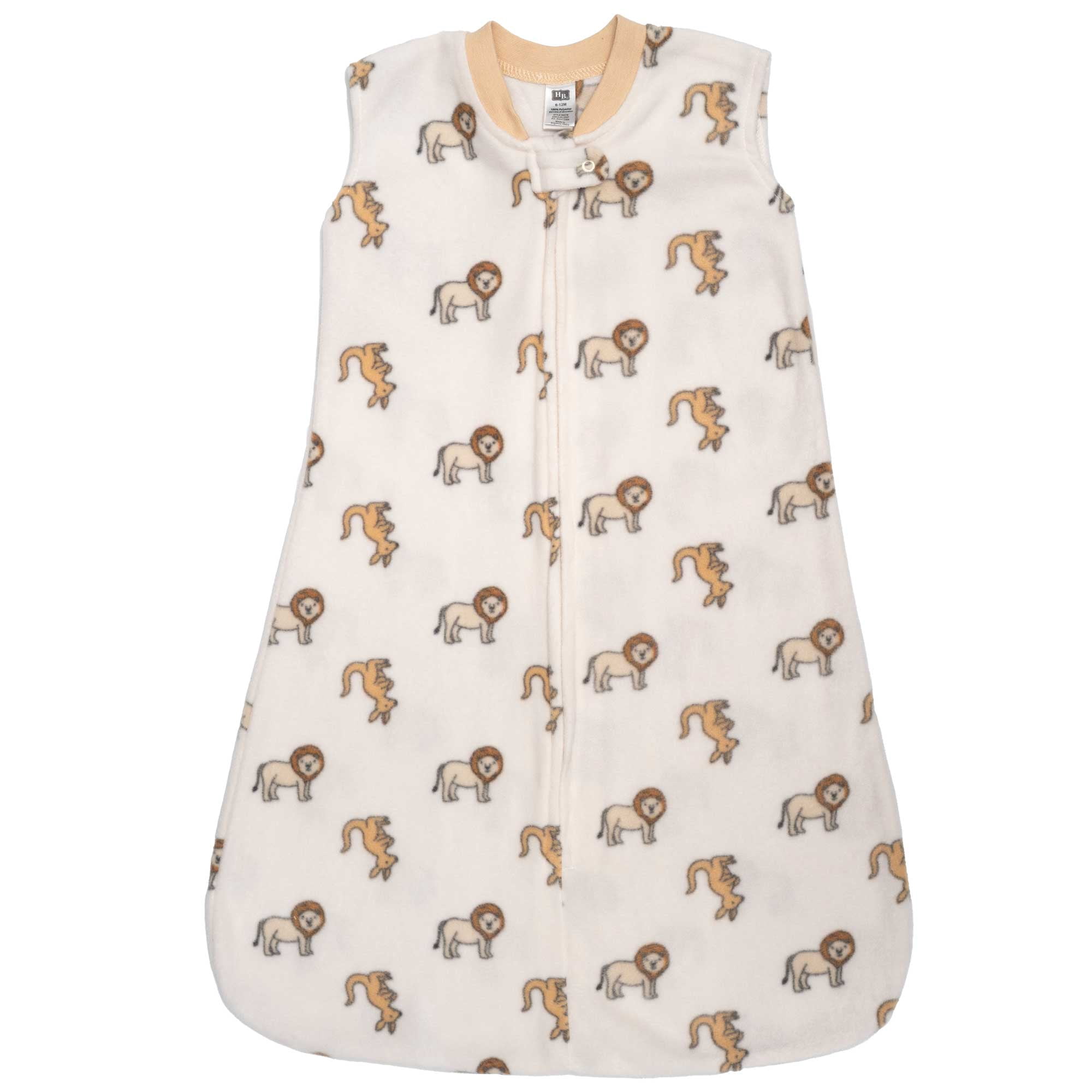 Hudson Baby Fleece Sleeping Bag, Sack, Blanket, Lion Kangaroo, 12-18 Months