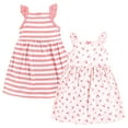 thumbnail image 1 of Hudson Baby Girl Cotton Dresses, Cherry Sweet, 4T, 1 of 4